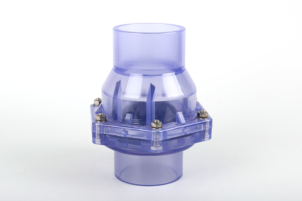 梁平透明翻板式止回阀